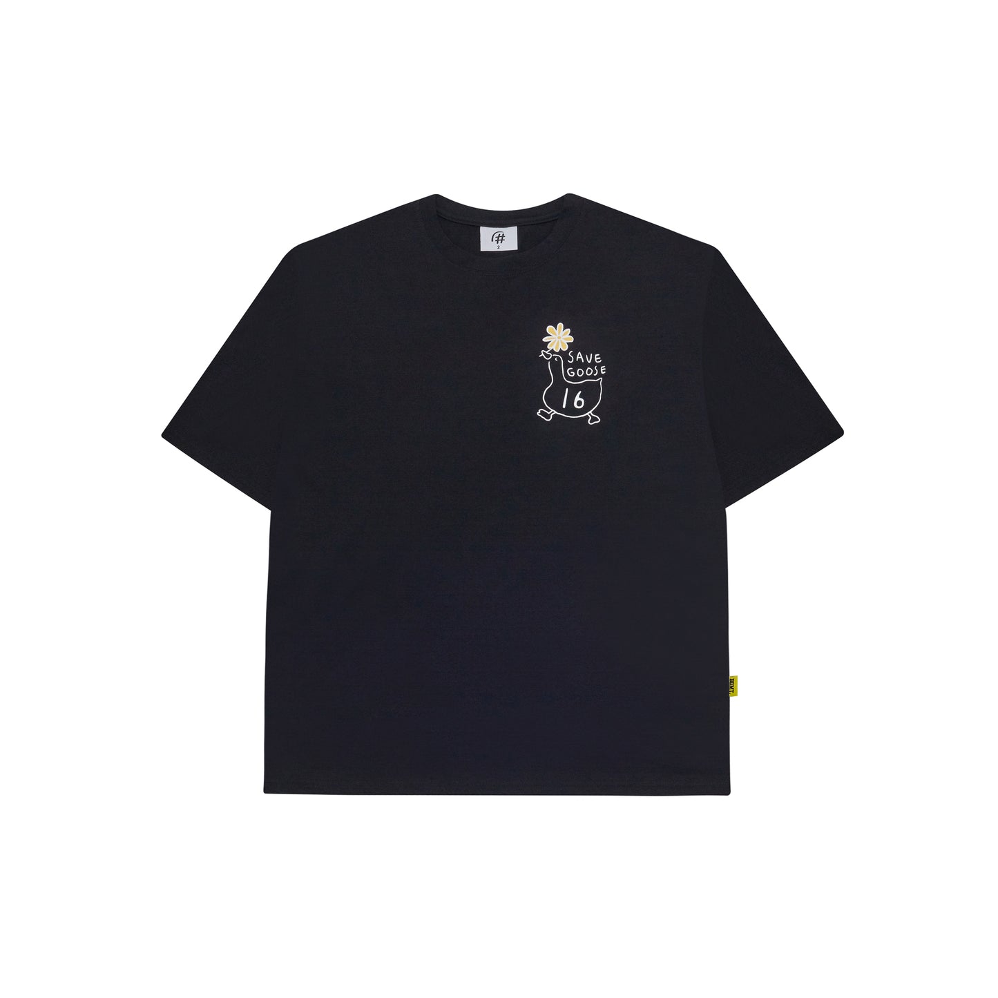 Badminton over Fit T-shirts 'Save the Goose'