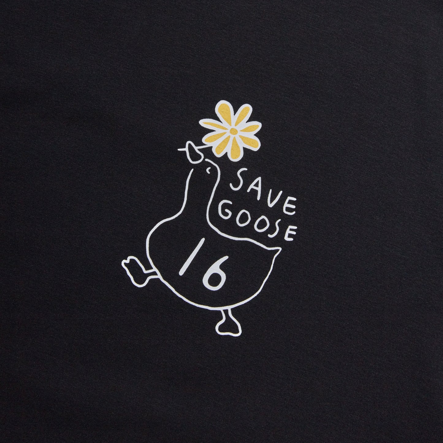 Badminton over Fit T-shirts 'Save the Goose'