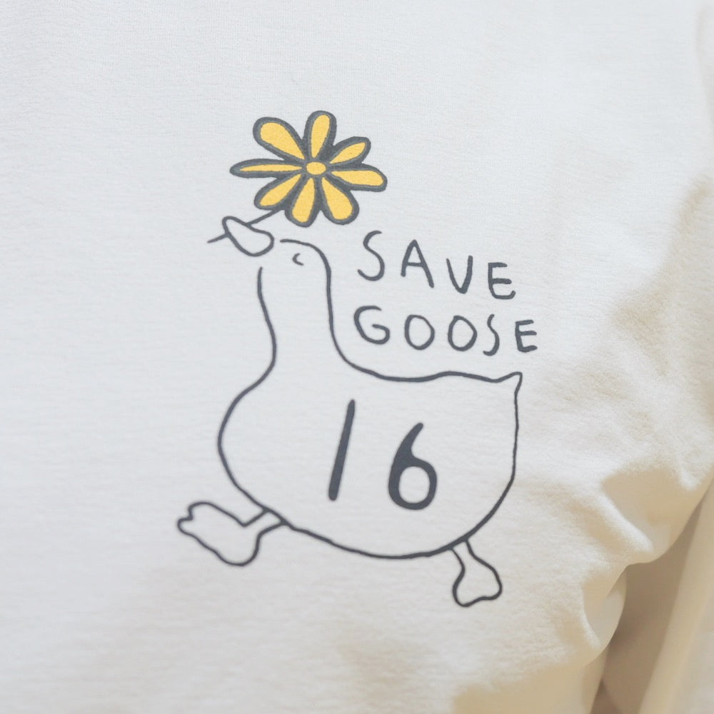 Badminton over Fit T-shirts 'Save the Goose'