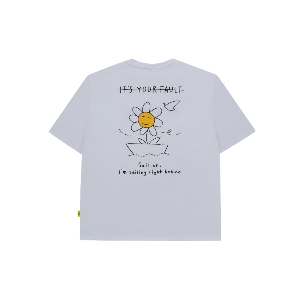 Badminton over Fit T-shirts Daisy on the Boat