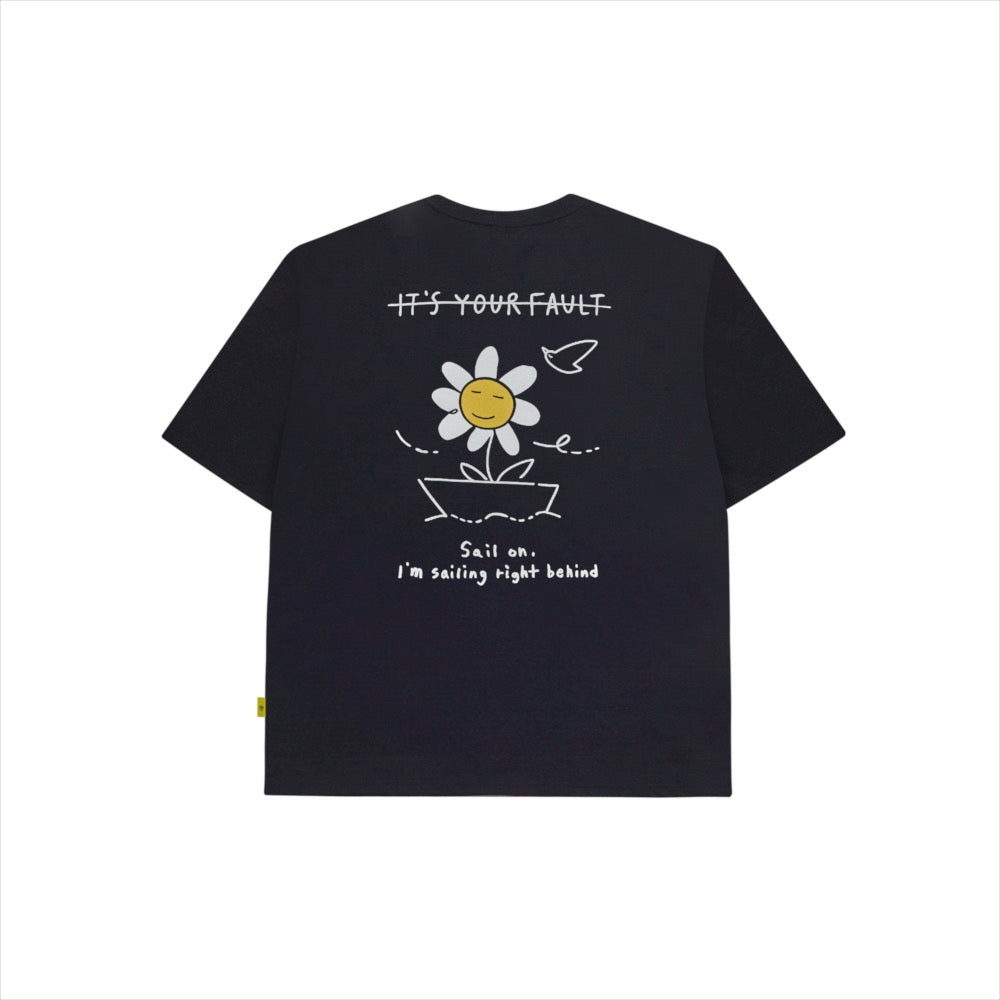 Badminton over Fit T-shirts Daisy on the Boat