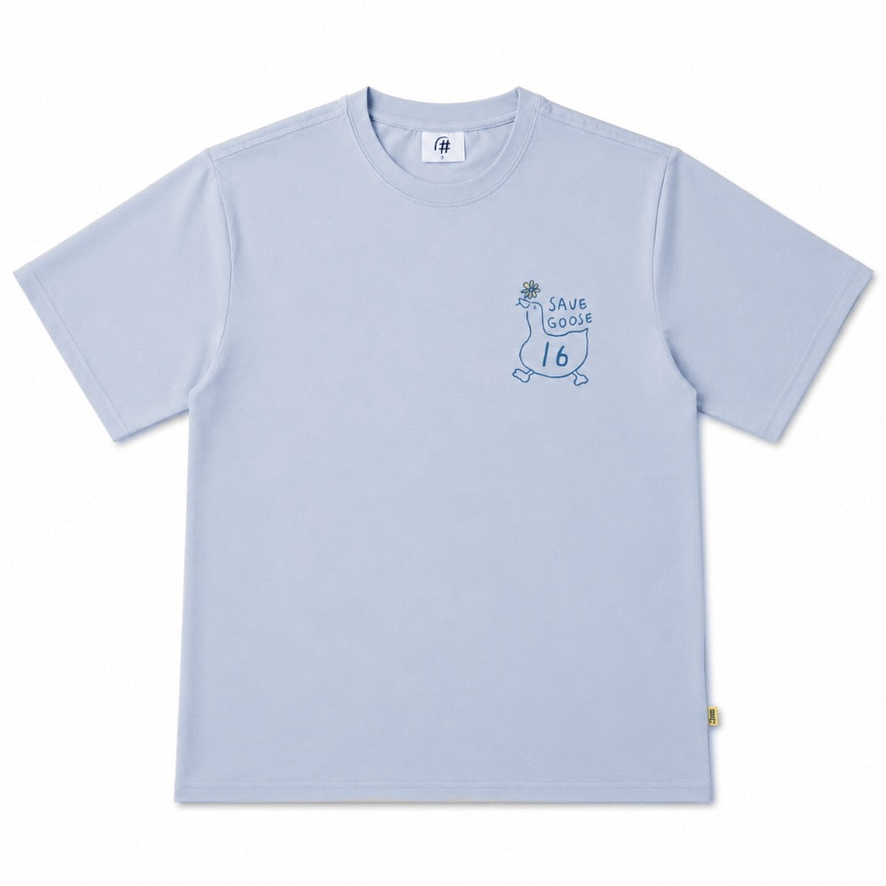 Badminton over Fit T-shirts 'Save the Goose' (COLOR)