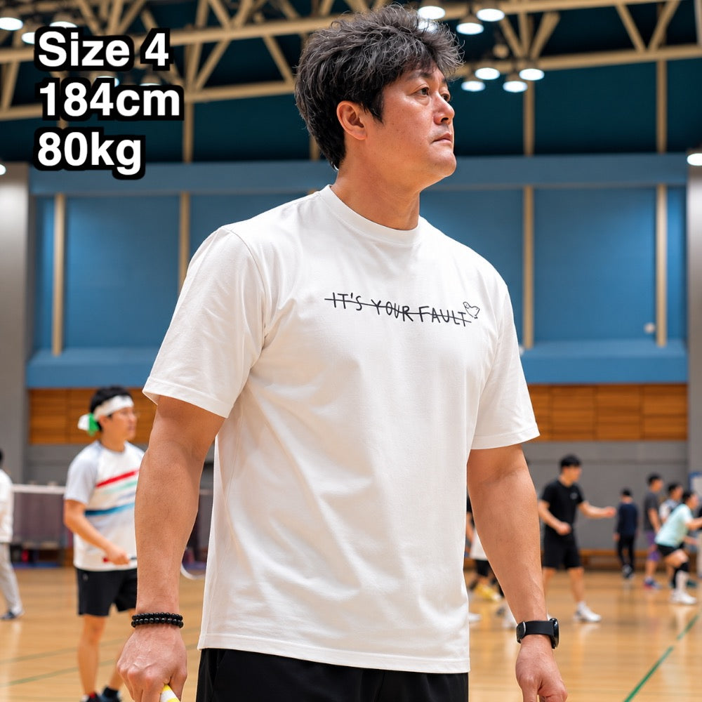 Badminton over Fit T-shirts Daisy on the Boat