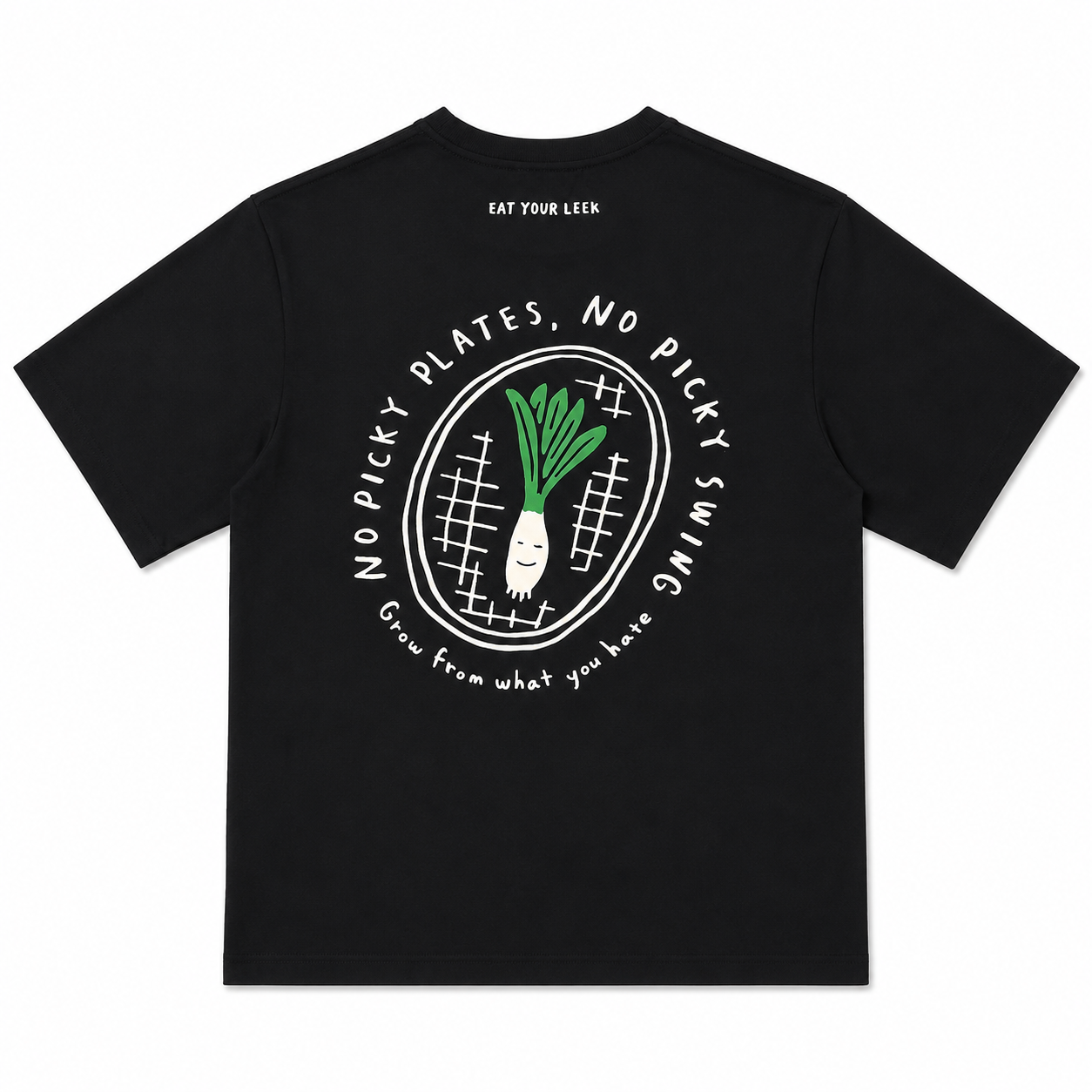'Leek' Design, Badminton T-shirt