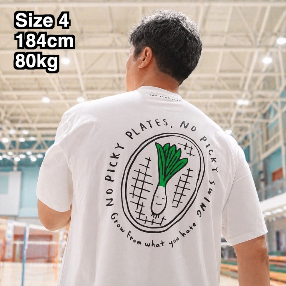 'Leek' Design, Badminton T-shirt