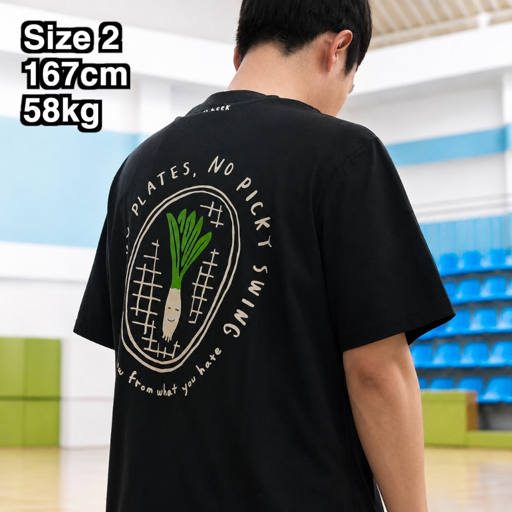 'Leek' Design, Badminton T-shirt