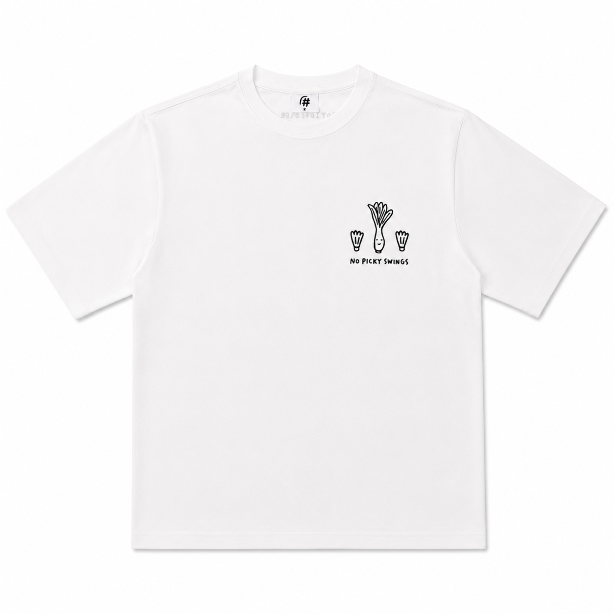 'Leek' Design, Badminton T-shirt