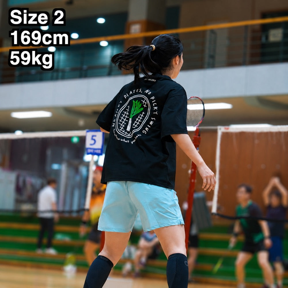 'Leek' Design, Badminton T-shirt
