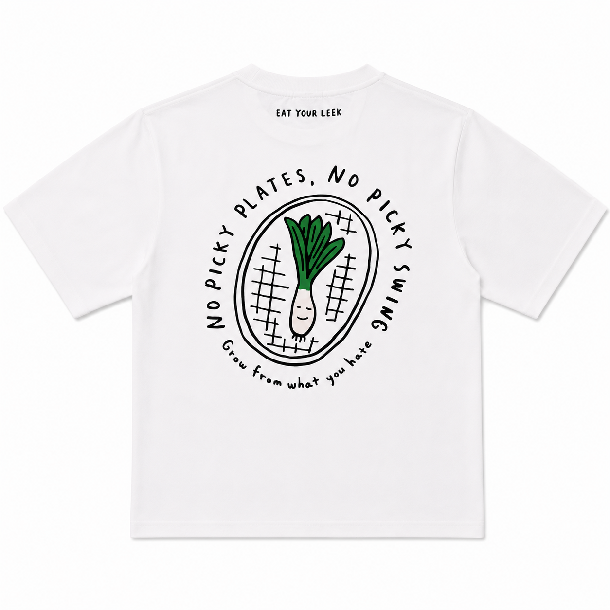 'Leek' Design, Badminton T-shirt