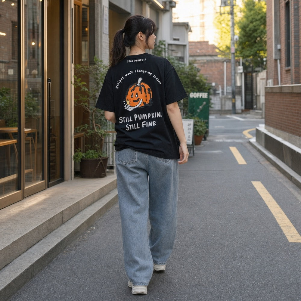 Pumpkin Design, Badminton T-shirt