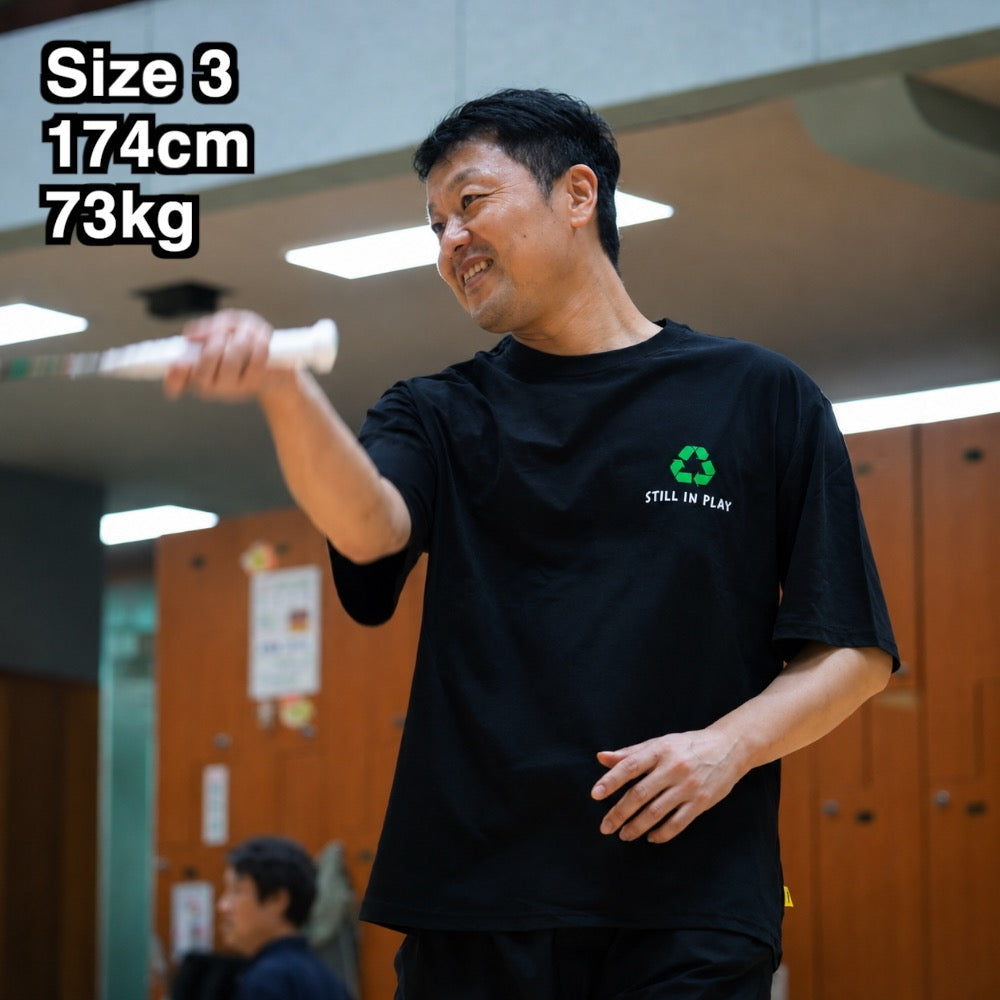 Recycled PET Bottle Design, Badminton T-shirt