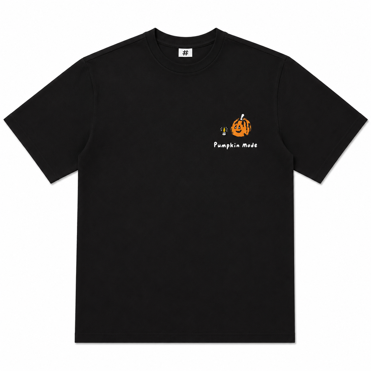 Pumpkin Design, Badminton T-shirt