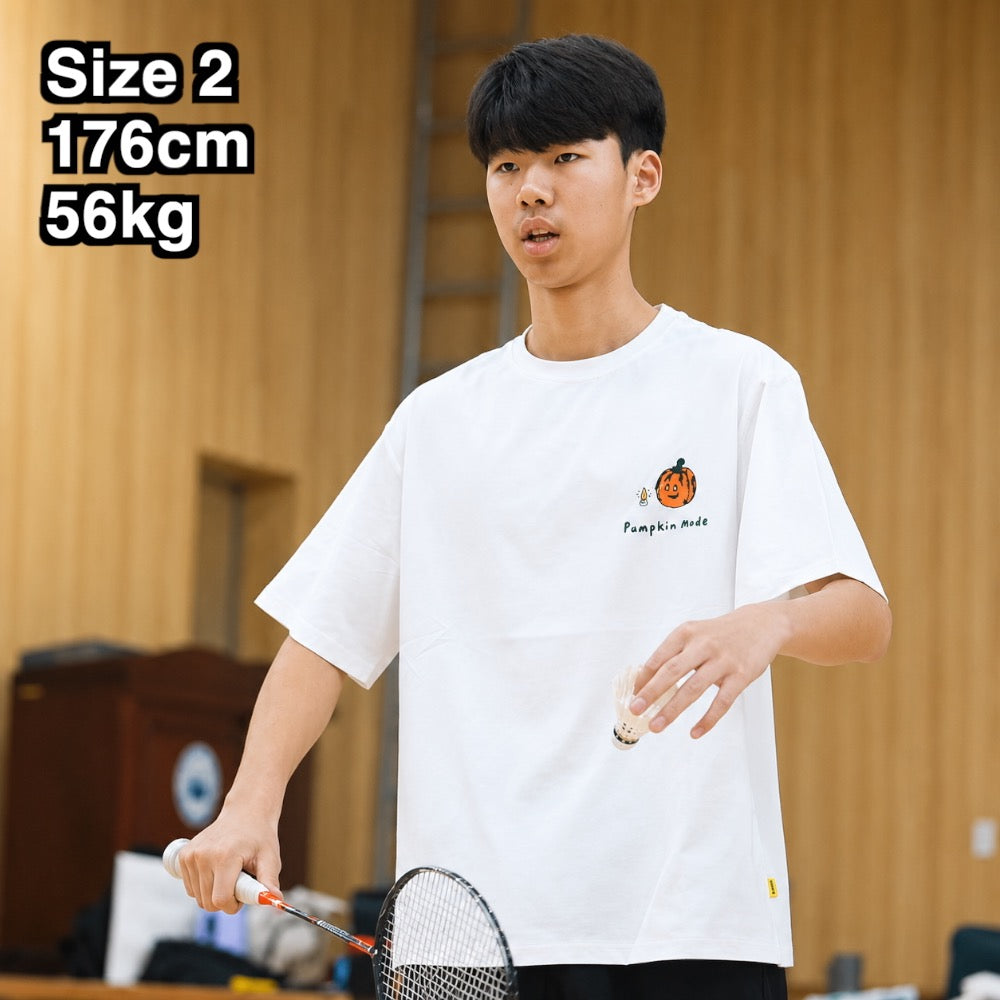 Pumpkin Design, Badminton T-shirt