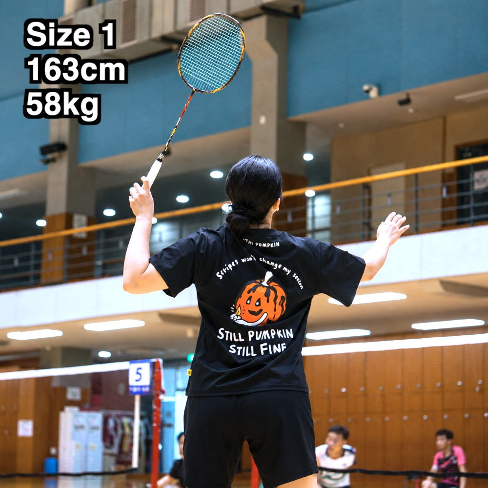 Pumpkin Design, Badminton T-shirt