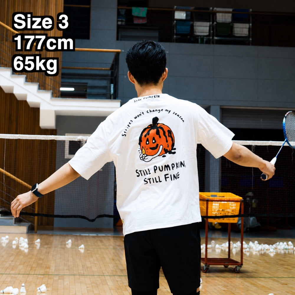 Pumpkin Design, Badminton T-shirt