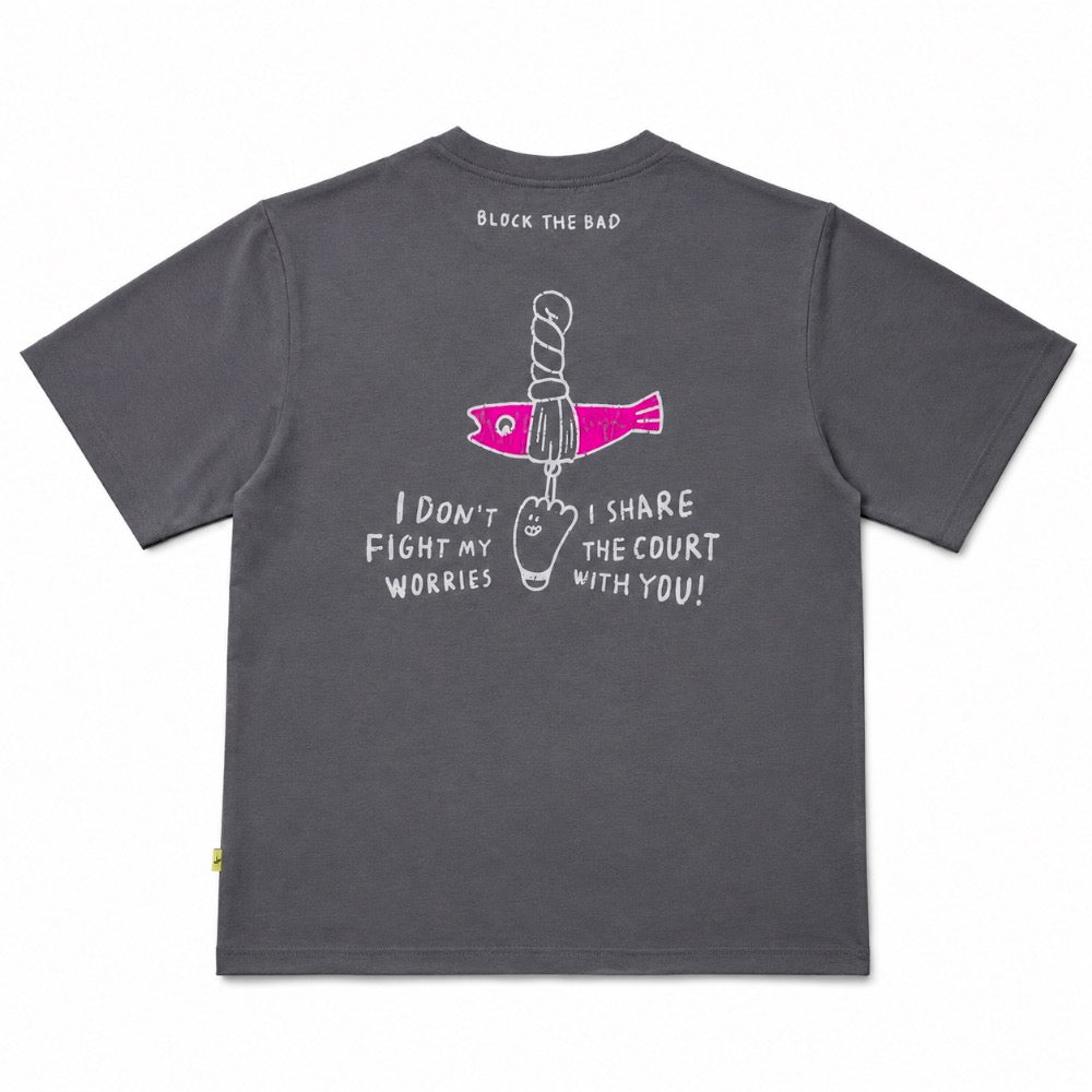 Fish COLOR Design, Badminton T-shirt