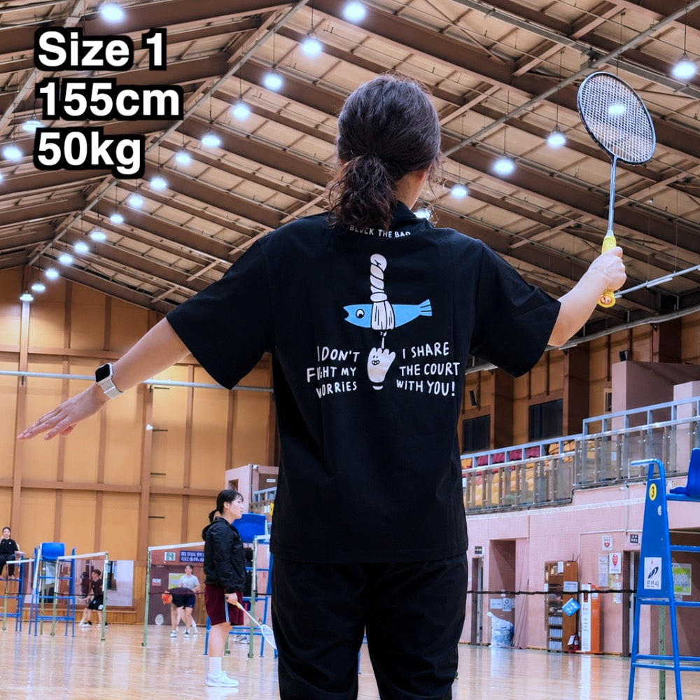 Fish Design, Badminton T-shirt