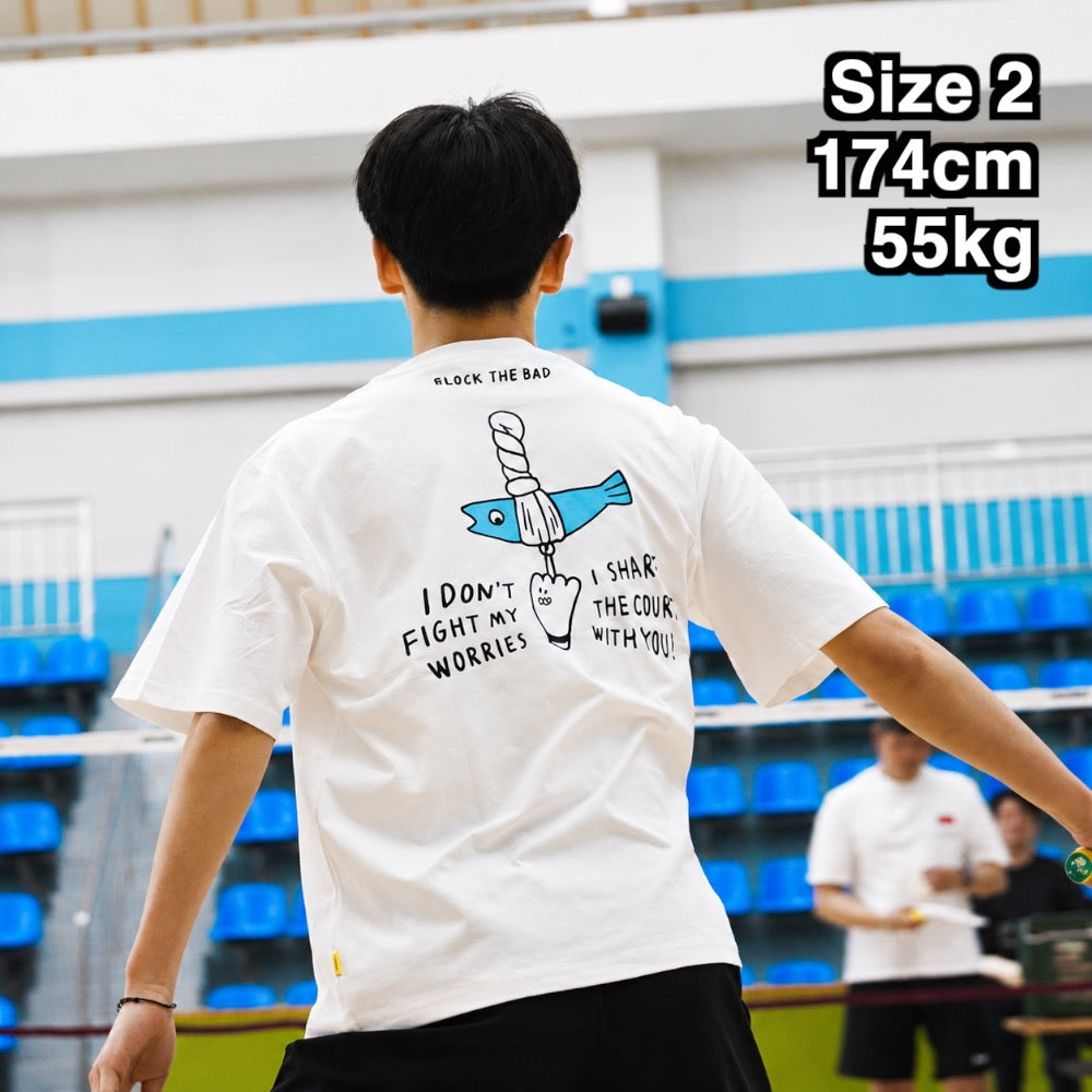 Fish Design, Badminton T-shirt