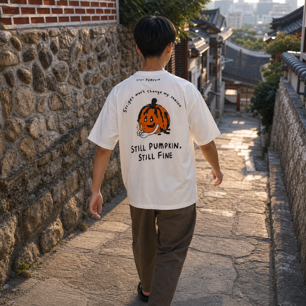 Pumpkin Design, Badminton T-shirt