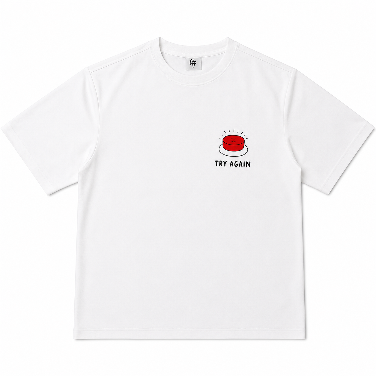 Reset Button Design, Badminton T-shirt