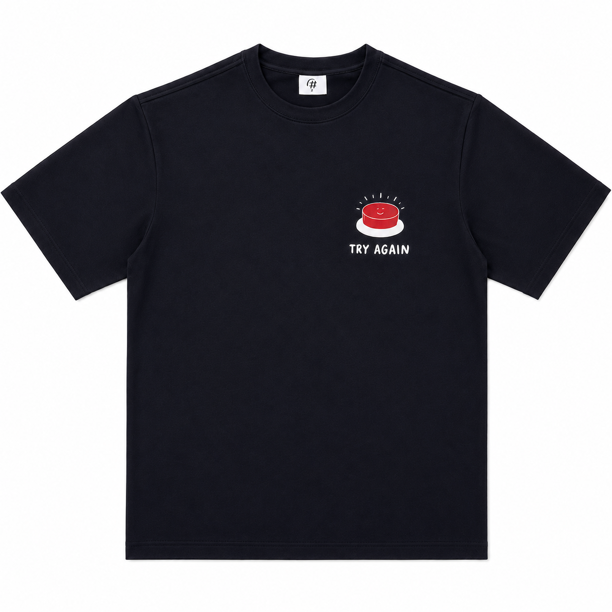 Reset Button Design, Badminton T-shirt