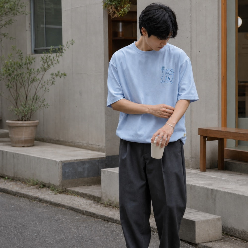 Badminton over Fit T-shirts 'Save the Goose' (COLOR)