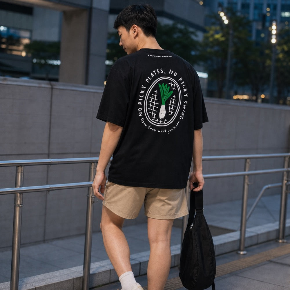 'Leek' Design, Badminton T-shirt