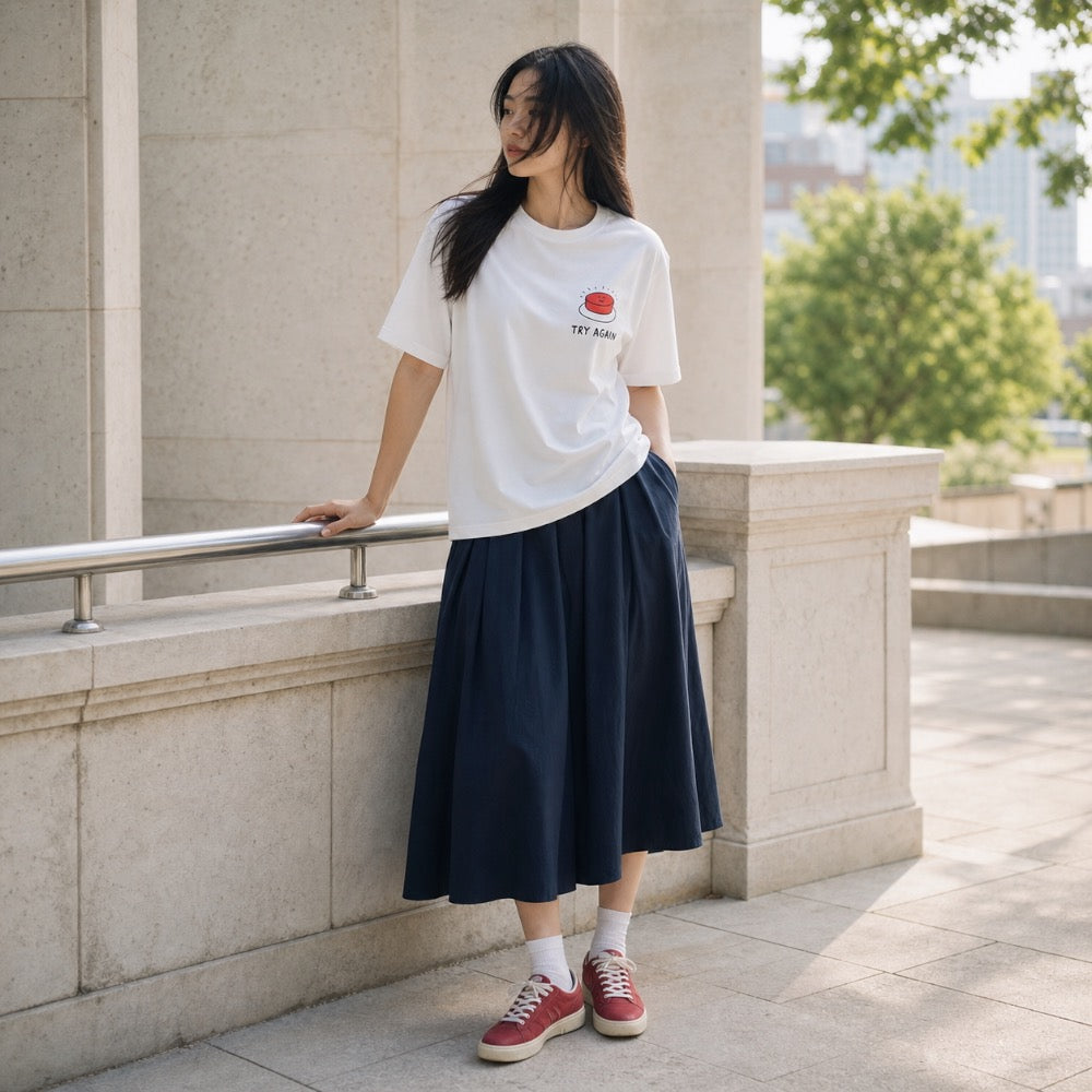 Reset Button Design, Badminton T-shirt