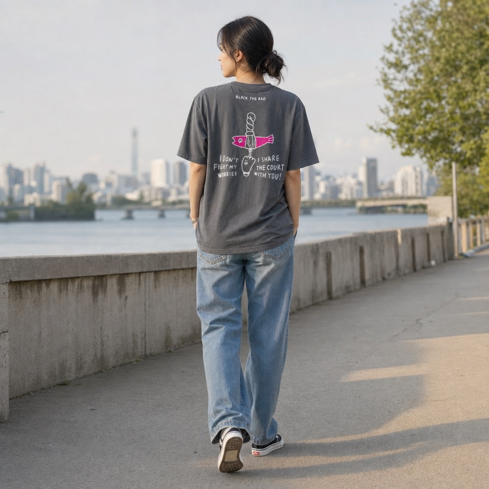 Fish COLOR Design, Badminton T-shirt