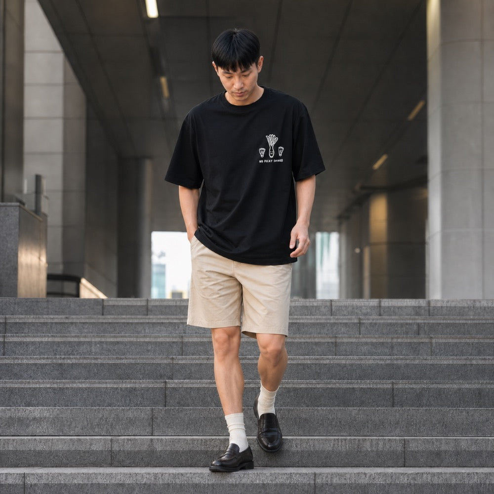 'Leek' Design, Badminton T-shirt