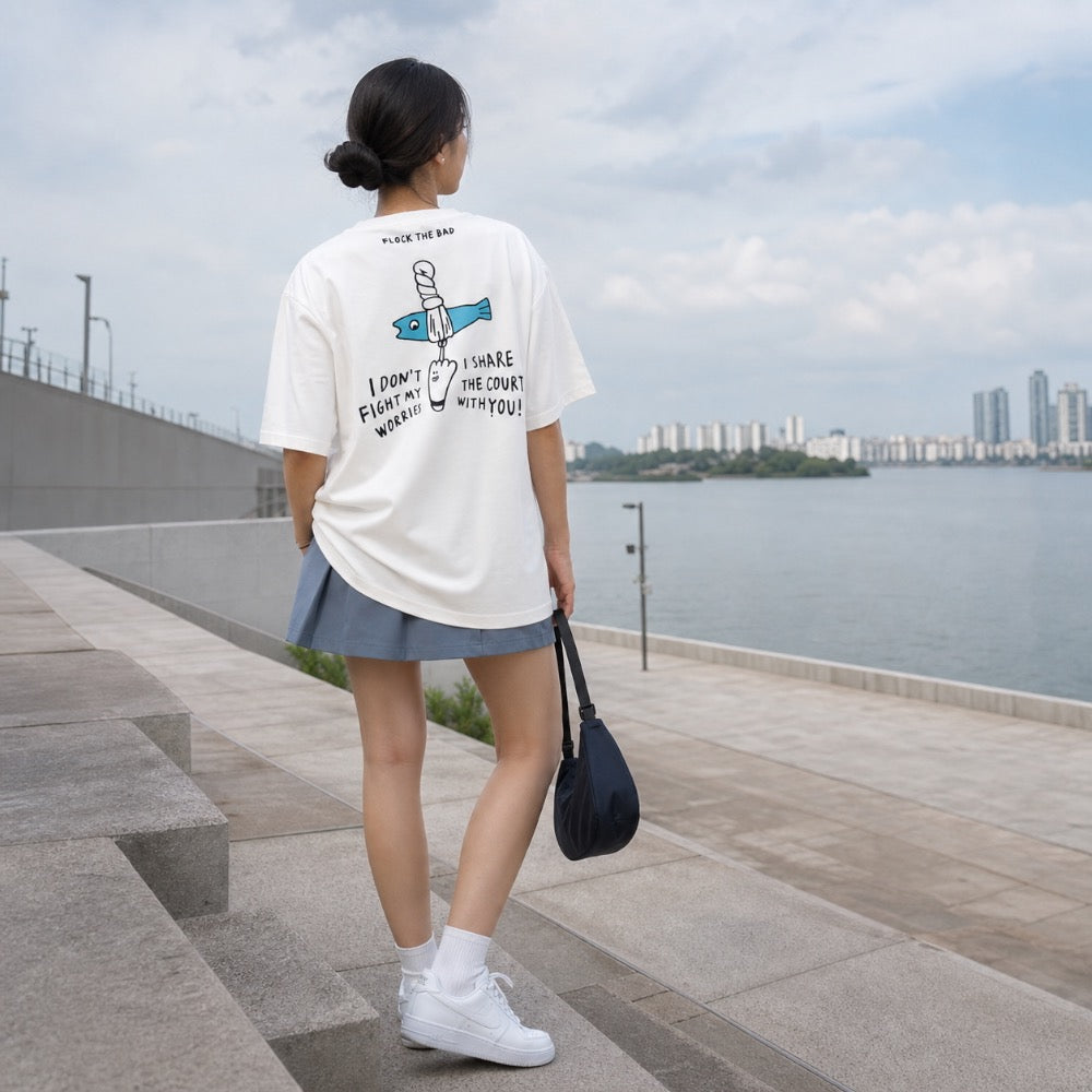 Fish Design, Badminton T-shirt