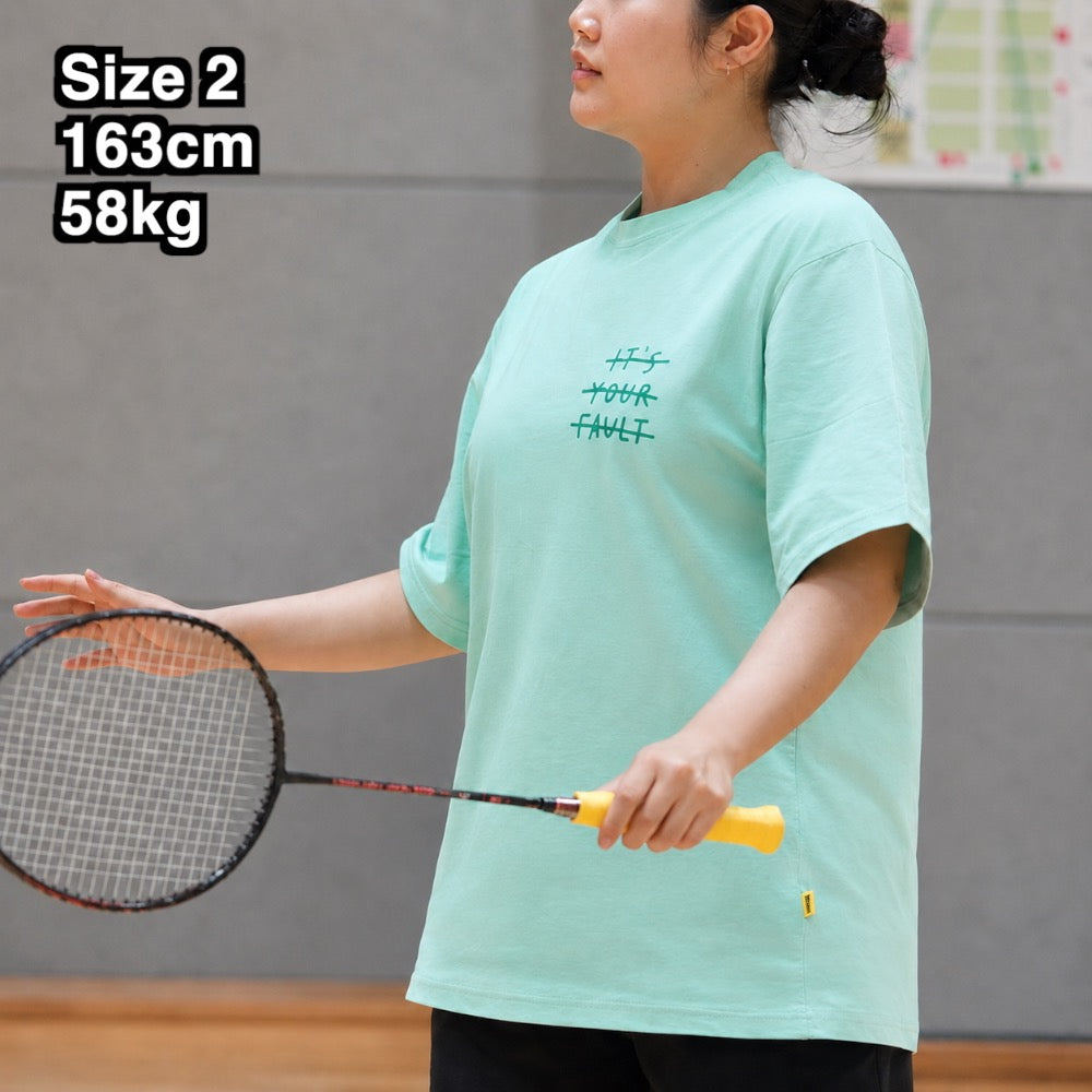 Badminton over Fit T-shirts Daisy on the Boat (COLOR)