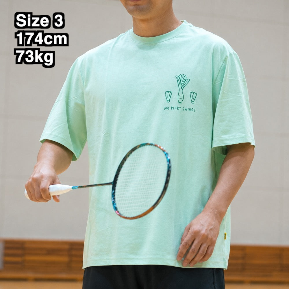 'Leek' Color Design, Badminton T-shirt