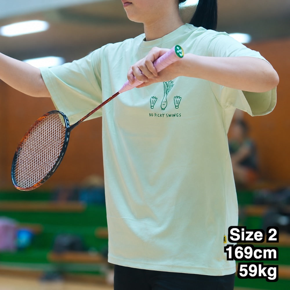 'Leek' Color Design, Badminton T-shirt