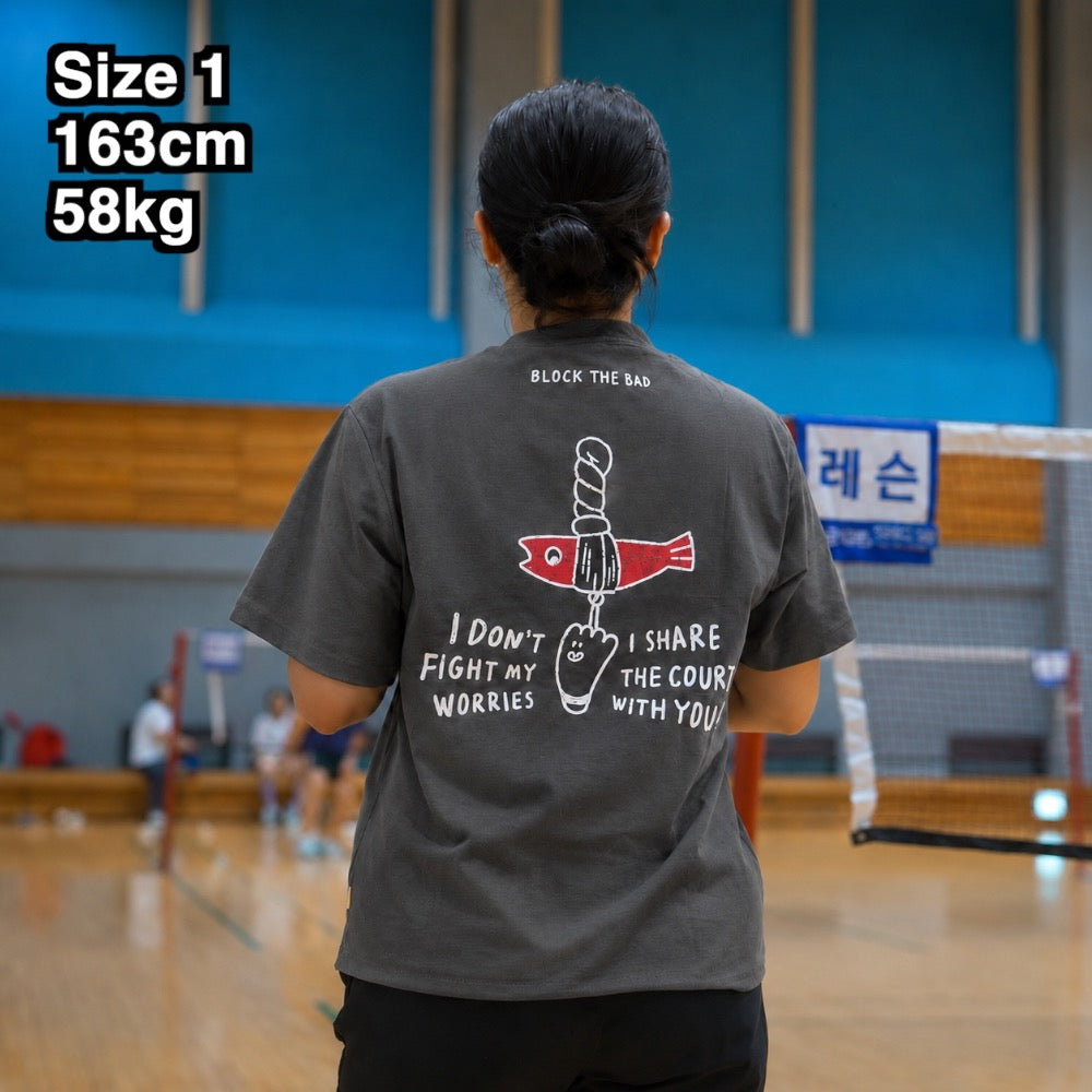 Fish COLOR Design, Badminton T-shirt