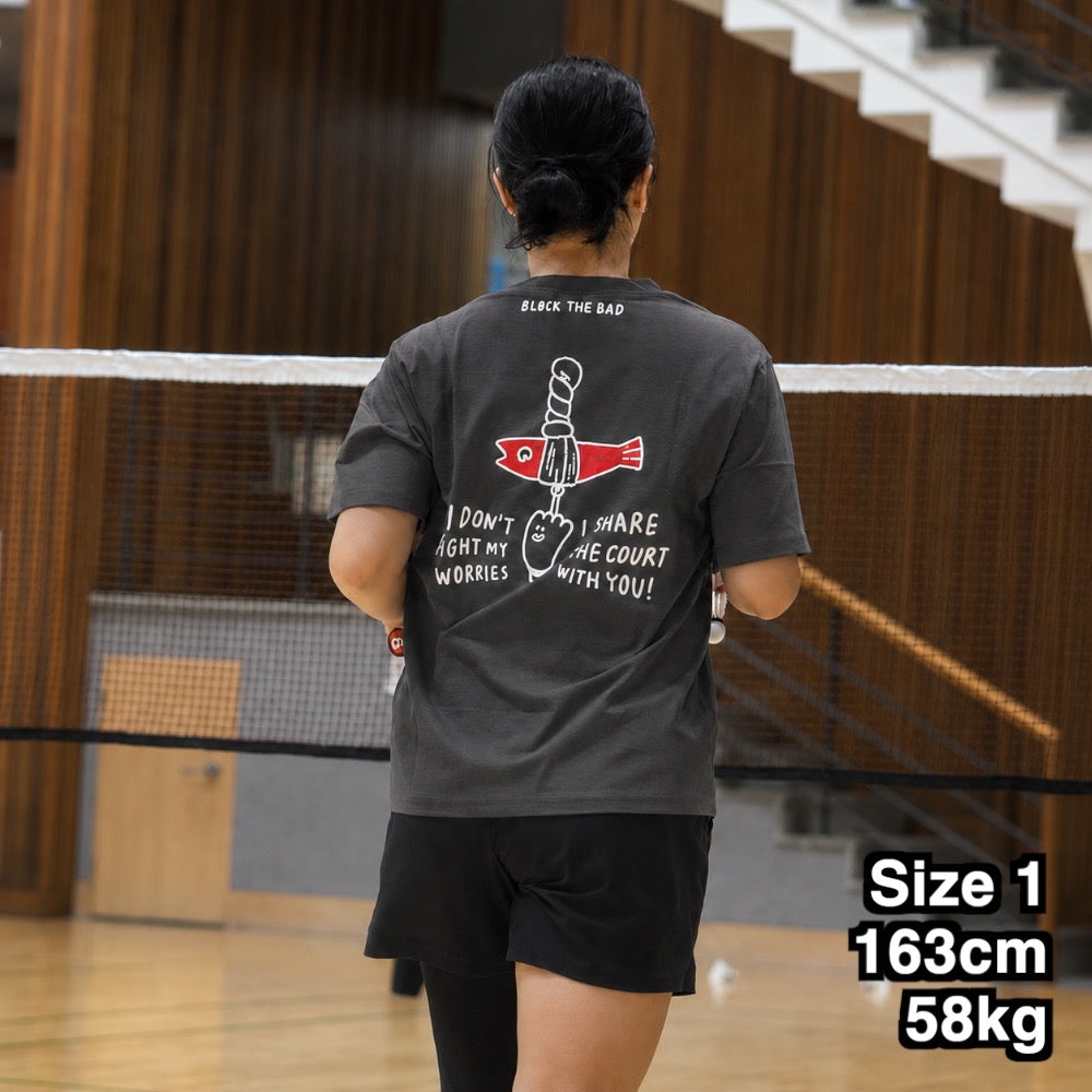 Fish COLOR Design, Badminton T-shirt